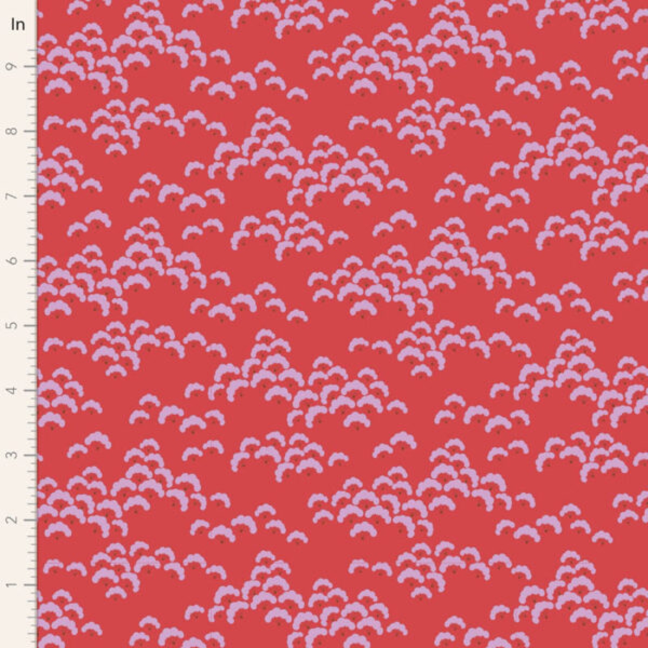 Tilda Patchwork Stoff Baumwolle - Bloomsville Cottonbloom Paprika